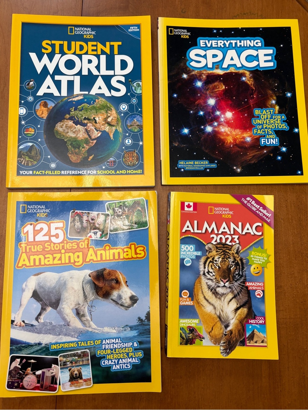National Geographic Kids Magazines (4)